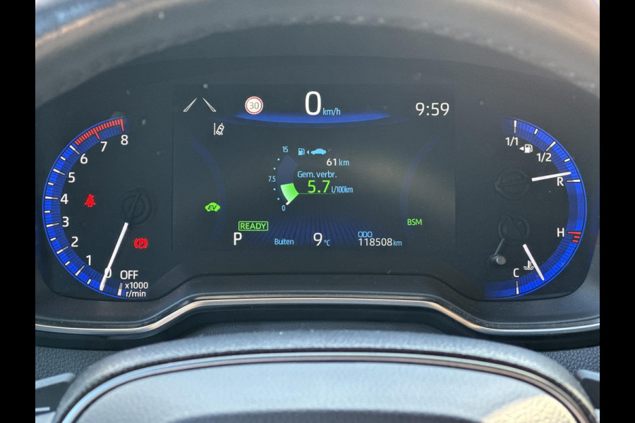Toyota Corolla Touring Sports 2.0 Hybrid Style | Dodehoekherkenning, Parkeersensoren, Stoel + Stuurverwarming