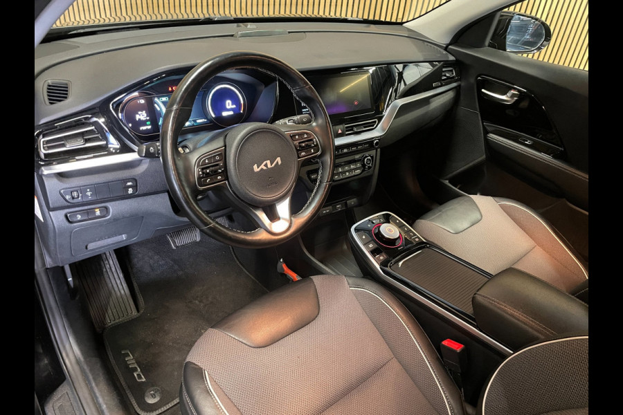 Kia e-Niro DynamicLine 64 kWh|100%SOH|FACELIFT|3-FASE|LEDER|ACC|CARPLAY|CAMERA|CLIMATE|STOEL-,STUURVERW|INC.BTW|1e EIG|ORG.NL|NAP|