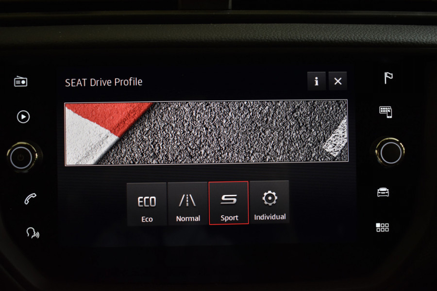 Seat Ibiza TSI 115PK FR-LINE SPORT LEDER/VIRTUAL/LED