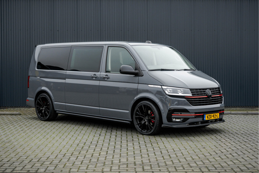 Volkswagen Transporter Caravelle | Automaat | Led | Camera | Carplay | Navi | Zijschuifdeur R+L | Adapt.Cruise | Trekhaak