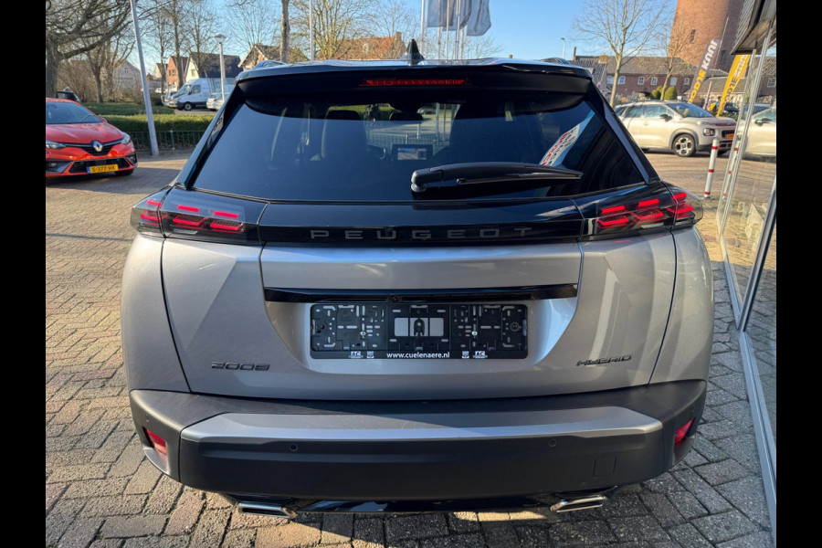 Peugeot 2008 1.2 Hybrid 136 GT Elektr bed. voorstoel / Alcantara / 360 camera / Navi / Stoelverwarming / Keyless