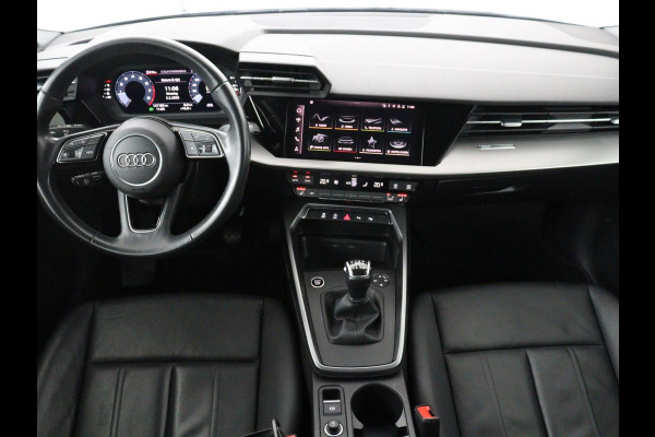 Audi A3 35 TFSI Pro Line | Leder | Stoelverwarming | Park Assist | Virtual Cockpit | Carplay | Audi Sound | Climate control | Full LED | DAB | Cruise control