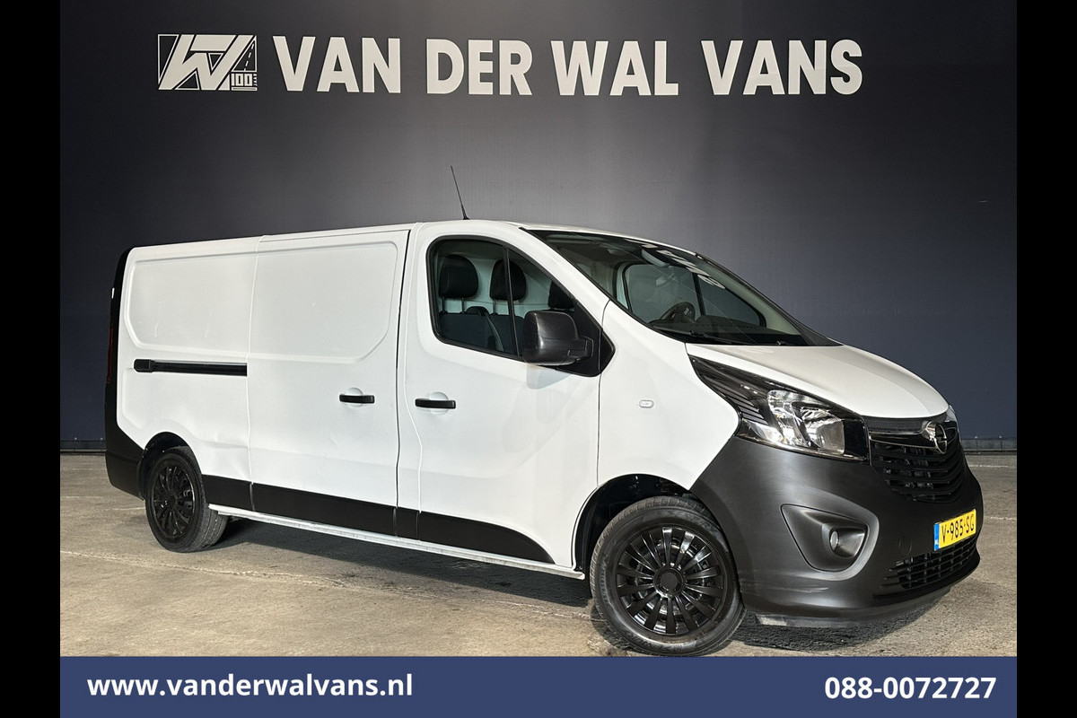 Opel Vivaro 1.6 CDTI 126pk L2H1 Euro6 Airco | Camera | Navigatie | Trekhaak | LED | Cruisecontrol Parkeersensoren, Bijrijdersbank
