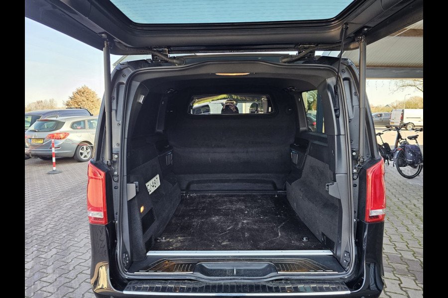 Mercedes-Benz V-Klasse 300d 4-MATIC Extra Lang DC Avantgarde | LED | ACC | Leder | Stoelverwarming | Burmester | App-connect | Trekhaak | LMV 19" | 360 Camera | Lane Assist | Schuifdeuren elektrisch |