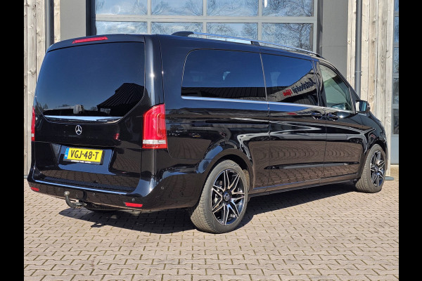 Mercedes-Benz V-Klasse 300d 4-MATIC Extra Lang DC Avantgarde | LED | ACC | Leder | Stoelverwarming | Burmester | App-connect | Trekhaak | LMV 19" | 360 Camera | Lane Assist | Schuifdeuren elektrisch |