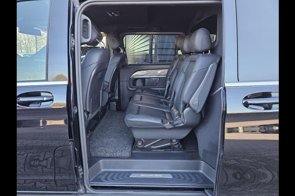 Mercedes-Benz V-Klasse 300d 4-MATIC Extra Lang DC Avantgarde | LED | ACC | Leder | Stoelverwarming | Burmester | App-connect | Trekhaak | LMV 19" | 360 Camera | Lane Assist | Schuifdeuren elektrisch |