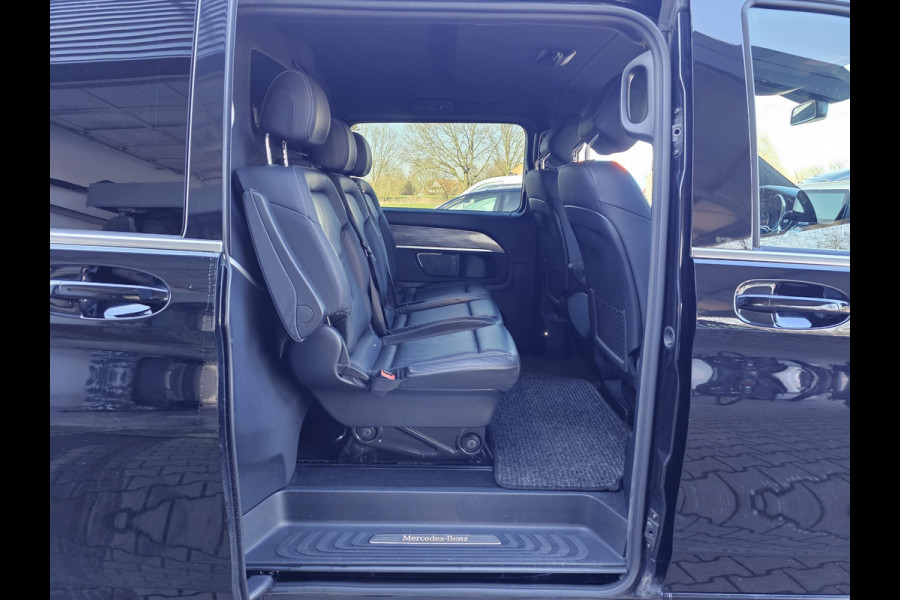 Mercedes-Benz V-Klasse 300d 4-MATIC Extra Lang DC Avantgarde | LED | ACC | Leder | Stoelverwarming | Burmester | App-connect | Trekhaak | LMV 19" | 360 Camera | Lane Assist | Schuifdeuren elektrisch |
