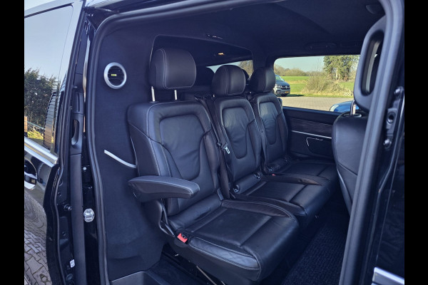 Mercedes-Benz V-Klasse 300d 4-MATIC Extra Lang DC Avantgarde | LED | ACC | Leder | Stoelverwarming | Burmester | App-connect | Trekhaak | LMV 19" | 360 Camera | Lane Assist | Schuifdeuren elektrisch |