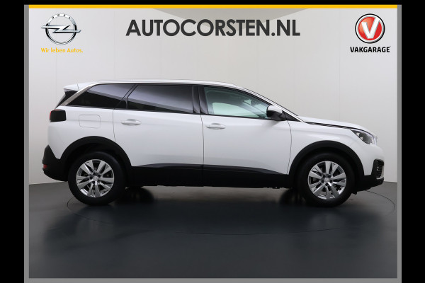 Peugeot 5008 T 131PK AUT-8 7-Pers. Navi 360°Camera Ecc Apple Carplay Android Auto Cruise Control Pdc Blue Executive Avantage Privacy Glas Lmv Isofix Led Regen-Lichtsensor Verkeersbord detectie Dealeronderhouden Origineel Nederlandse Auto 7 Zitter