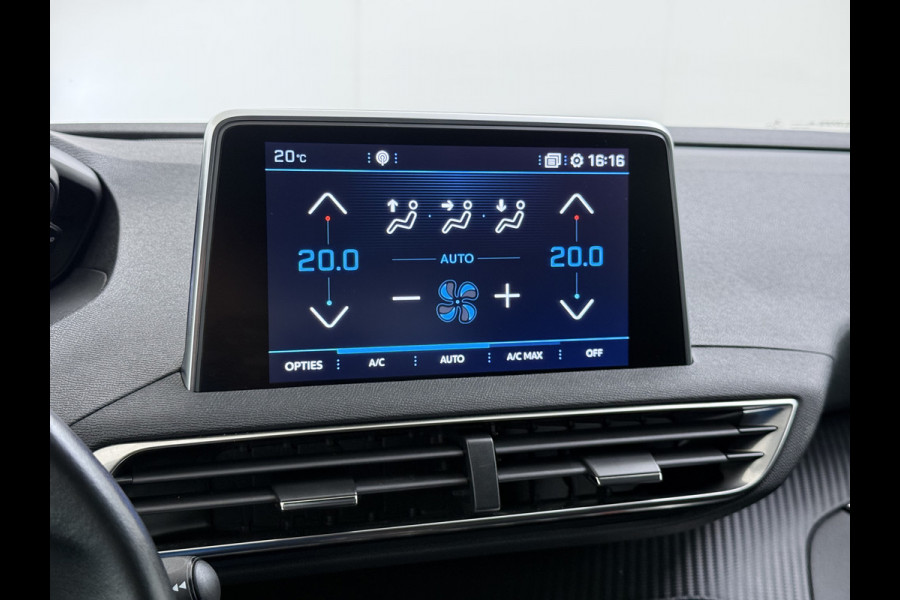 Peugeot 5008 T 131PK AUT-8 7-Pers. Navi 360°Camera Ecc Apple Carplay Android Auto Cruise Control Pdc Blue Executive Avantage Privacy Glas Lmv Isofix Led Regen-Lichtsensor Verkeersbord detectie Dealeronderhouden Origineel Nederlandse Auto 7 Zitter