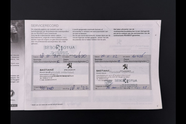 Peugeot 5008 T 131PK AUT-8 7-Pers. Navi 360°Camera Ecc Apple Carplay Android Auto Cruise Control Pdc Blue Executive Avantage Privacy Glas Lmv Isofix Led Regen-Lichtsensor Verkeersbord detectie Dealeronderhouden Origineel Nederlandse Auto 7 Zitter