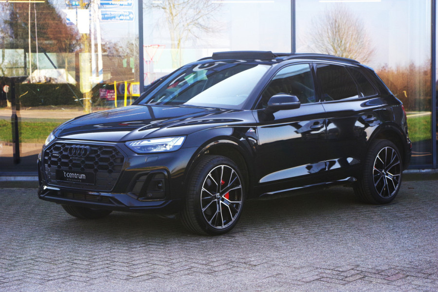 Audi Q5 50 TFSI e Quattro 300 PK S-Line Edition Competition, Panoramadak, RS-Leder, Adap. Cruise Control, 360 Camera, Memory, Winterpakk