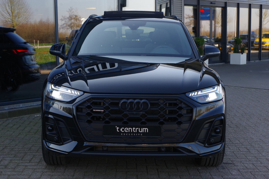 Audi Q5 50 TFSI e Quattro 300 PK S-Line Edition Competition, Panoramadak, RS-Leder, Adap. Cruise Control, 360 Camera, Memory, Winterpakk