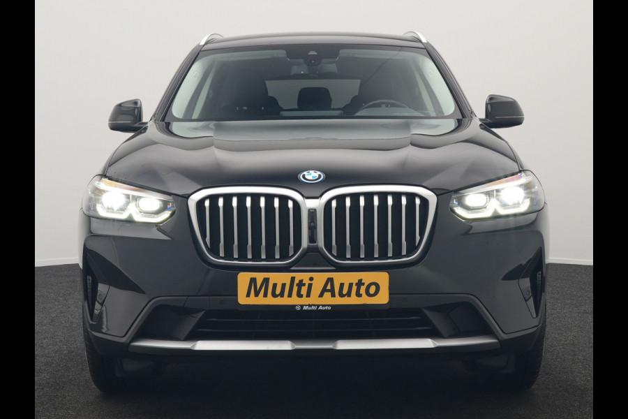 BMW X3 xDrive30e X Line FACELIFT Plug In Hybrid 293pk Dealer O.H. PHEV | 360 Camera | Sportstoelen Verwarmd | Apple Carplay | Hifi Audio | Virtual Cockpit | Navigatie | Cruise Control | DAB | LED Koplampen | 18"L.M |