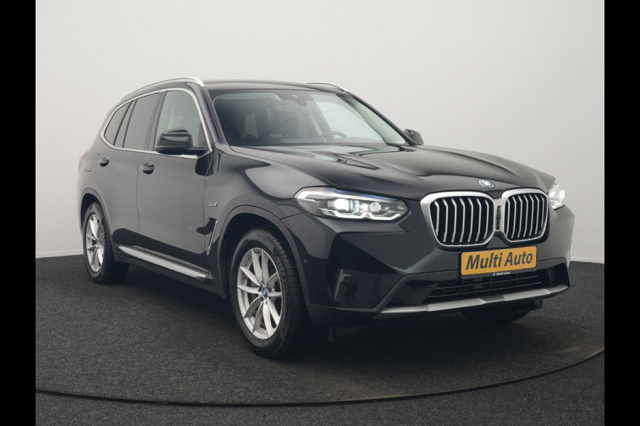 BMW X3 xDrive30e X Line FACELIFT Plug In Hybrid 293pk Dealer O.H. PHEV | 360 Camera | Sportstoelen Verwarmd | Apple Carplay | Hifi Audio | Virtual Cockpit | Navigatie | Cruise Control | DAB | LED Koplampen | 18"L.M |