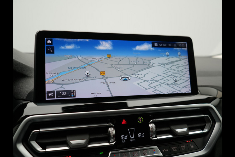 BMW X3 xDrive30e X Line FACELIFT Plug In Hybrid 293pk Dealer O.H. PHEV | 360 Camera | Sportstoelen Verwarmd | Apple Carplay | Hifi Audio | Virtual Cockpit | Navigatie | Cruise Control | DAB | LED Koplampen | 18"L.M |