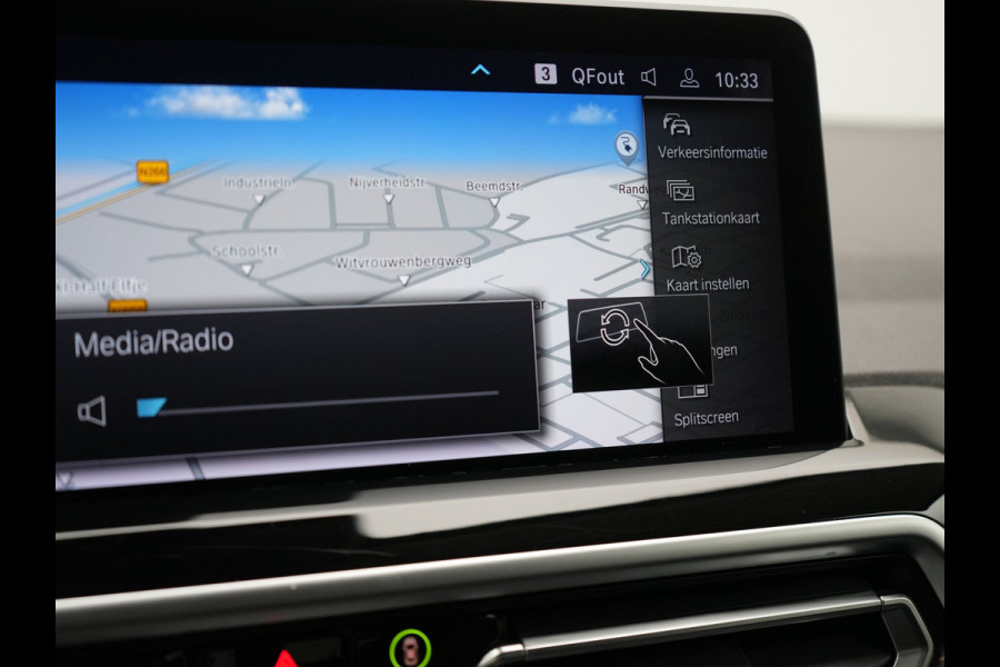 BMW X3 xDrive30e X Line FACELIFT Plug In Hybrid 293pk Dealer O.H. PHEV | 360 Camera | Sportstoelen Verwarmd | Apple Carplay | Hifi Audio | Virtual Cockpit | Navigatie | Cruise Control | DAB | LED Koplampen | 18"L.M |