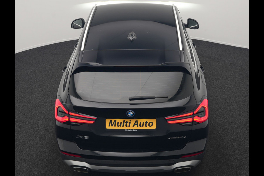 BMW X3 xDrive30e X Line FACELIFT Plug In Hybrid 293pk Dealer O.H. PHEV | 360 Camera | Sportstoelen Verwarmd | Apple Carplay | Hifi Audio | Virtual Cockpit | Navigatie | Cruise Control | DAB | LED Koplampen | 18"L.M |