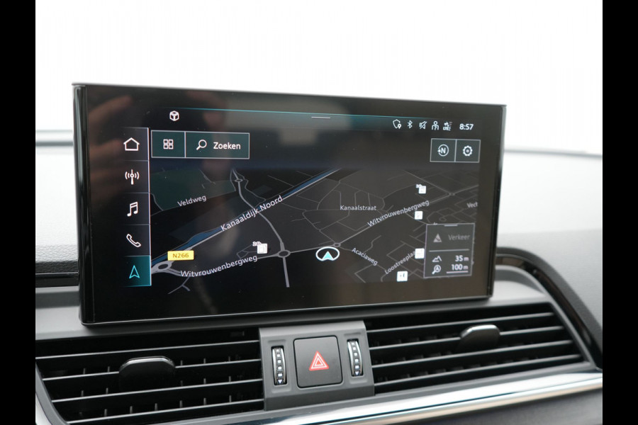 Audi Q5 Sportback 50 TFSI e S Line Plug In Hybrid 300pk Dealer O.H PHEV | Luchtvering | Matrix LED | 21"Audi Sport L.M | Sfeerverlichting | Lederen Sportstoelen Verwarmd | Cruise Control | Navigatie | Virtual | DAB |