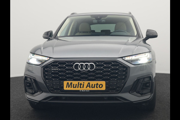 Audi Q5 Sportback 50 TFSI e S Line Plug In Hybrid 300pk Dealer O.H PHEV | Luchtvering | Matrix LED | 21"Audi Sport L.M | Sfeerverlichting | Lederen Sportstoelen Verwarmd | Cruise Control | Navigatie | Virtual | DAB |