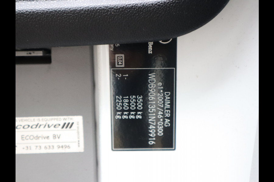 Mercedes-Benz Sprinter 314 CDI Euro 6 Bakwagen - Laadklep - 3 Zits