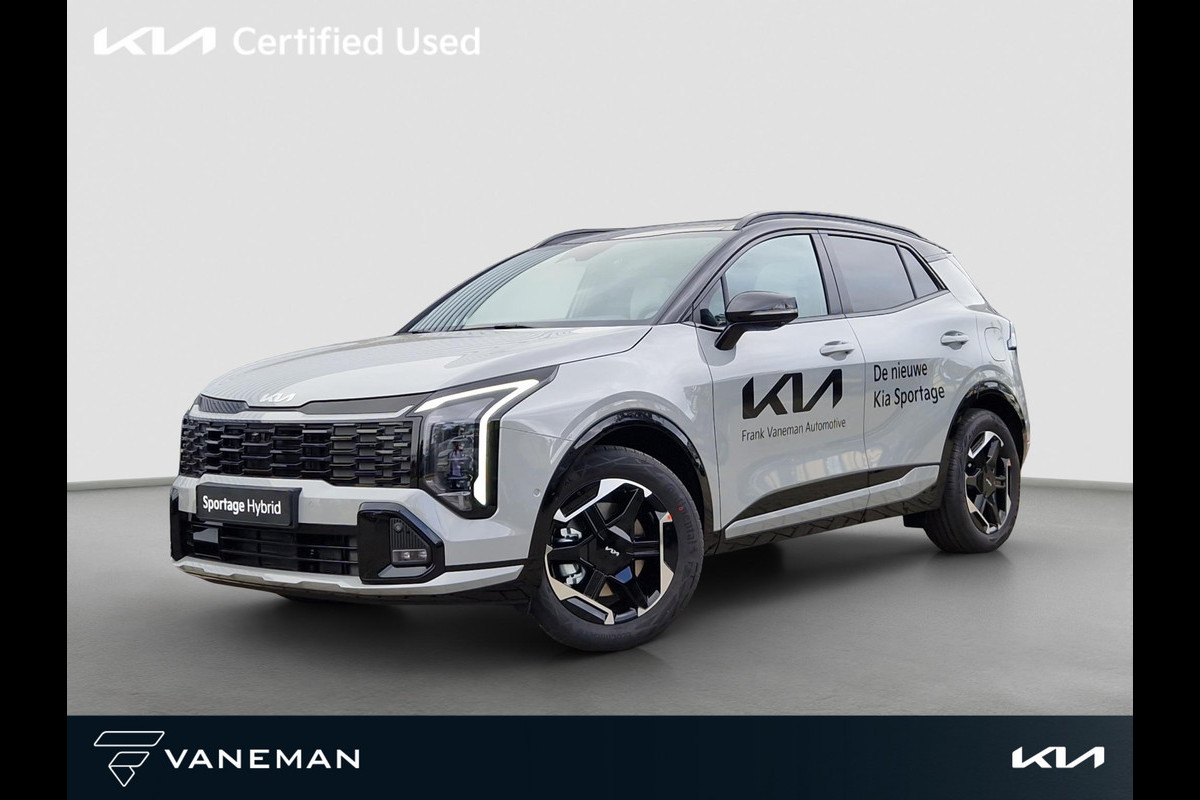 Kia Sportage 1.6 T-GDi Hybrid GT-PlusLine | Stoelventilatie | Dodehoek Camera | Harman Kardon | Pano | Key-Less |