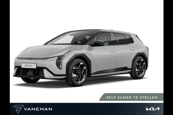 Kia EV4 GT-Line 81.4 kWh | Cruise control adaptief met Stop&Go en stuurhulp | Zelf samenstellen