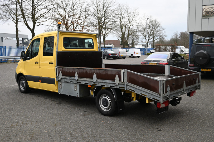 Mercedes-Benz Sprinter 316 CDI L3 Dubbele cabine Open laadbak 3500 kg Trekhaak, MBUX met Apple Carplay/Android Auto
