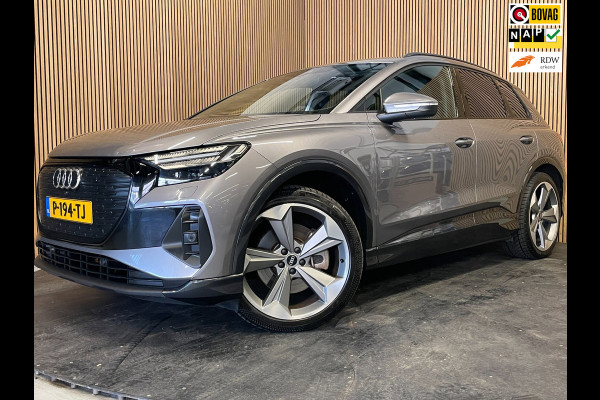 Audi Q4 e-tron 40 Advanced edition 77 kWh|90%SOH|MEMORY|ELEK.TREKHAAK+STOELEN|CARPLAY|STOELVERW.|NAVI|NL-AUTO|NAP|1e EIG|INCL BTW|