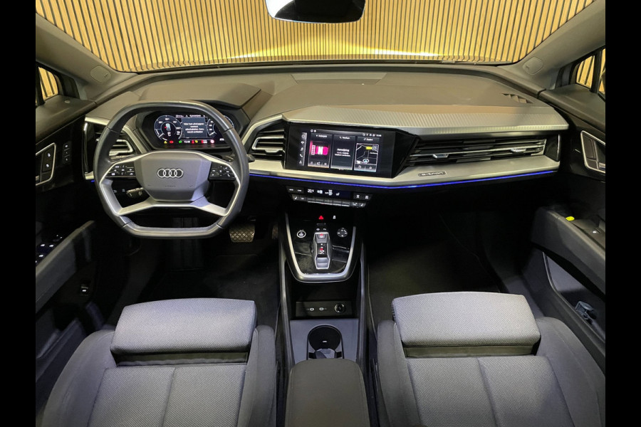 Audi Q4 e-tron 40 Advanced edition 77 kWh|90%SOH|MEMORY|ELEK.TREKHAAK+STOELEN|CARPLAY|STOELVERW.|NAVI|NL-AUTO|NAP|1e EIG|INCL BTW|