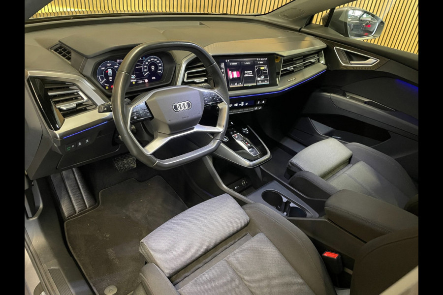 Audi Q4 e-tron 40 Advanced edition 77 kWh|90%SOH|MEMORY|ELEK.TREKHAAK+STOELEN|CARPLAY|STOELVERW.|NAVI|NL-AUTO|NAP|1e EIG|INCL BTW|