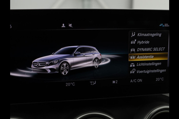 Mercedes-Benz C-Klasse 300e Business Solution Luxury | Leder | Stoelverwarming | Camera | Digital Cockpit | Park Assist | Navigatie | Full LED | Cruise control | Bluetooth | Climate control | PHEV | Plug In