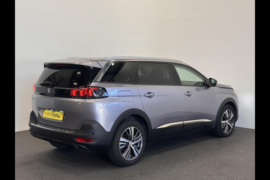 Peugeot 5008 1.2 Aut. PureTech Allure Pack 7-Persoons Navi Carplay Virtual Cockpit Adaptive Cruise Control PDC VA+Camera 18" LM Velgen Half leder