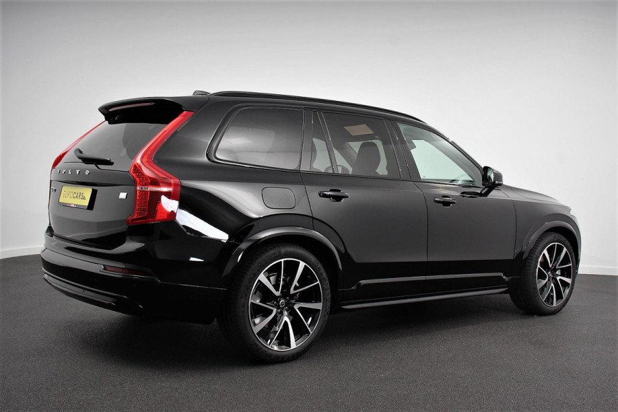 Volvo XC90 2.0 T8 Recharge AWD Ultimate Dark | Leder | Panorama-schuifdak | Navigatie | Harman Kardon | Electrisch bedienbare achterklep | Camera