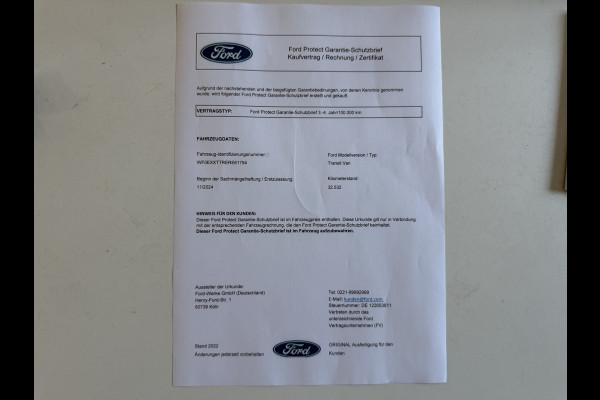 Ford Transit 350 2.0 TDCI 130PK Euro 6 L3H2 Trend RWD CarPlay, cruise/360 camera