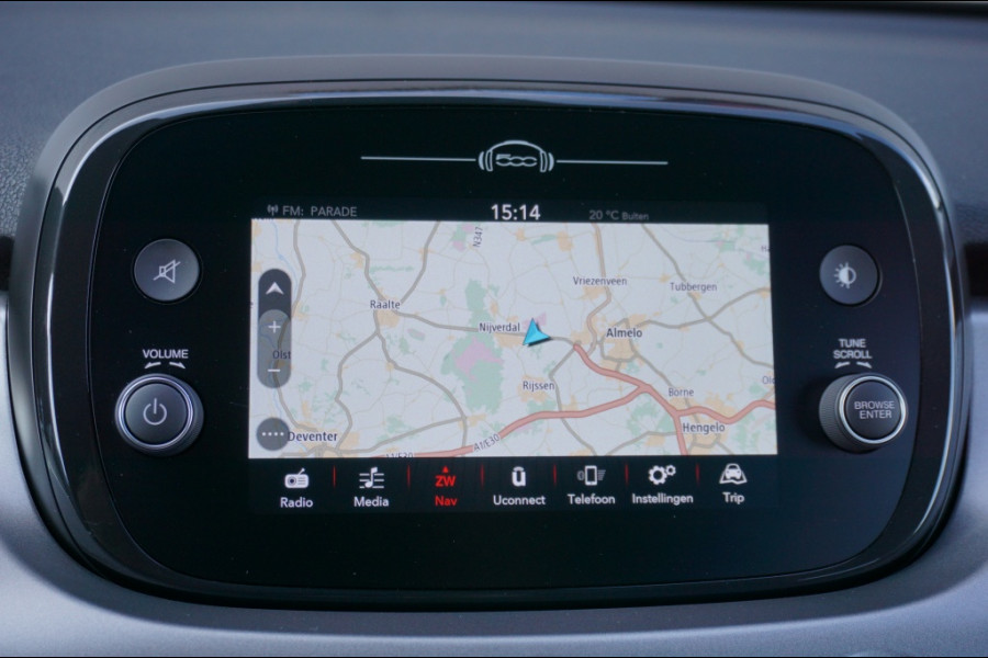 Fiat 500X 131PK Hybrid Sport | AUTOMAAT | CAMERA | SPORTSTUUR | NAVI