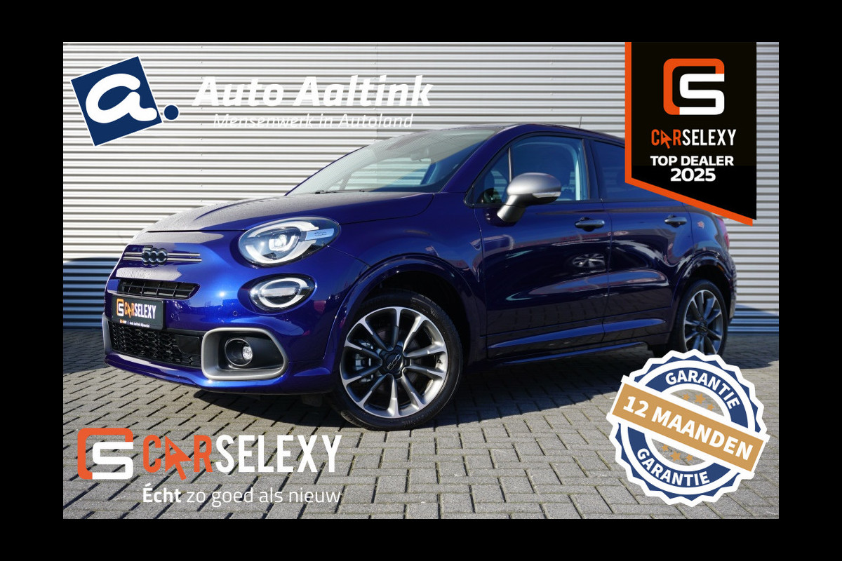 Fiat 500X 131PK Hybrid Sport | AUTOMAAT | CAMERA | SPORTSTUUR | NAVI