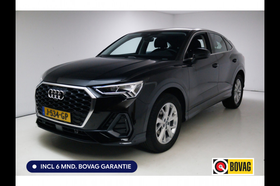 Audi Q3 Sportback 35 TFSI Edition 150 PK | NL Auto | Panoramadak | Leer | 360 camera | El. achterklep Stoelverwarming, Navigatie, App-connect, Lane assist, Cruise, Led verlichting, Regensensor