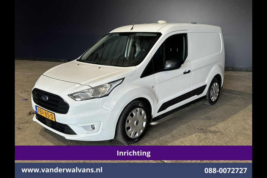 Ford Transit Connect 1.5 EcoBlue 100pk L1H1 Inrichting Euro6 Airco | Cruisecontrol | Verwarmde Voorruit Sidebars, Parkeersensoren