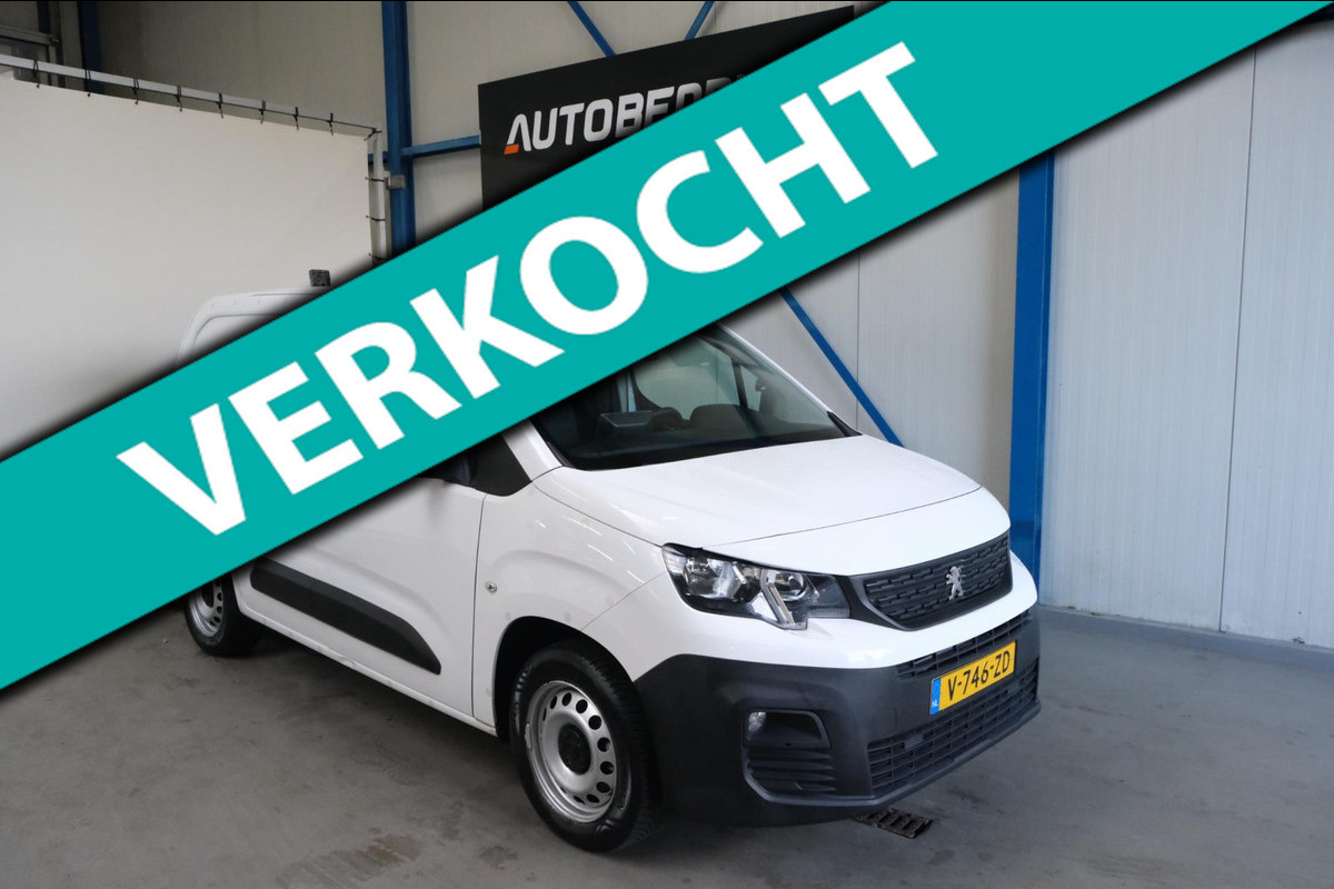 Peugeot Partner 1.5 BlueHDI Premium Automaat - N.A.P. Airco, Cruise, Navi, PDC.