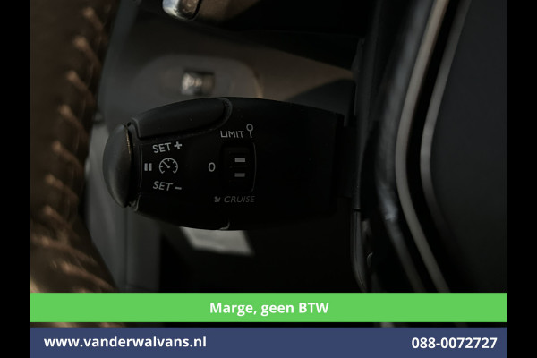 Peugeot Partner 1.2 PureTech **Marge, Geen BTW** 131pk Automaat Benzine L1H1 Euro6 Airco | 3-Zits | Camera | Navigatie | Apple Carplay Cruisecontrol, Android Auto, Parkeersensoren, Bijrijdersbank