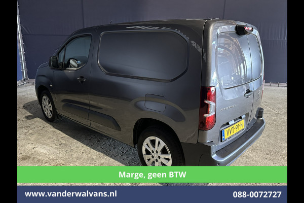 Peugeot Partner 1.2 PureTech **Marge, Geen BTW** 131pk Automaat Benzine L1H1 Euro6 Airco | 3-Zits | Camera | Navigatie | Apple Carplay Cruisecontrol, Android Auto, Parkeersensoren, Bijrijdersbank