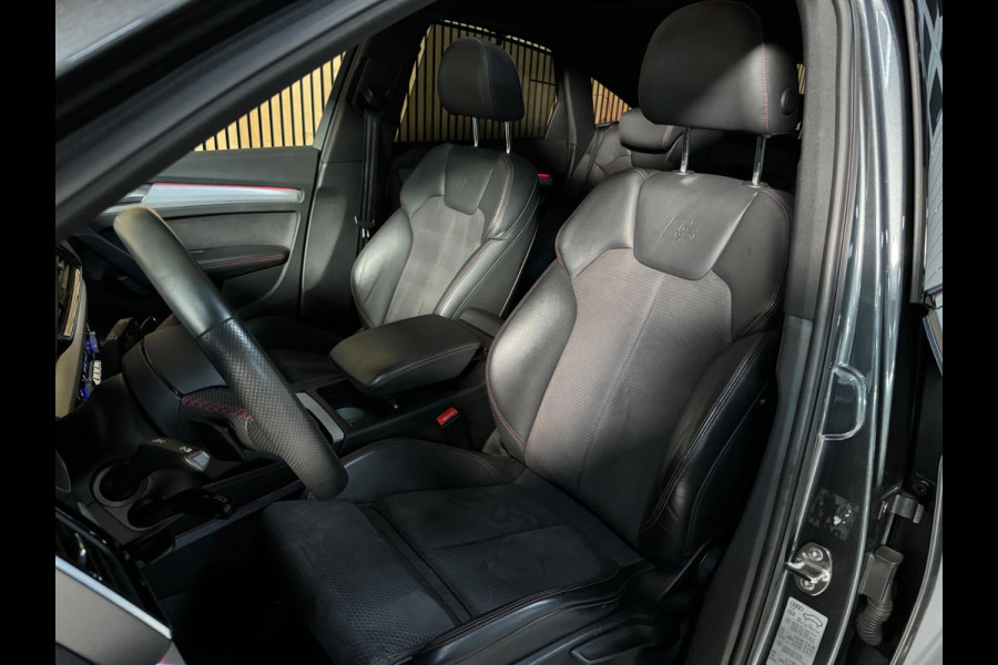 Audi Q5 Sportback 55 TFSI e S-Line PANO|LUCHTVERING|TREKHAAK|AMBIENT|MATRIX|CRUISE|KEYLESS|OPTIK ZWART|22 INCH LMV