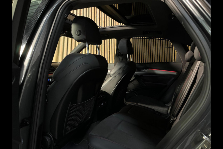 Audi Q5 Sportback 55 TFSI e S-Line PANO|LUCHTVERING|TREKHAAK|AMBIENT|MATRIX|CRUISE|KEYLESS|OPTIK ZWART|22 INCH LMV
