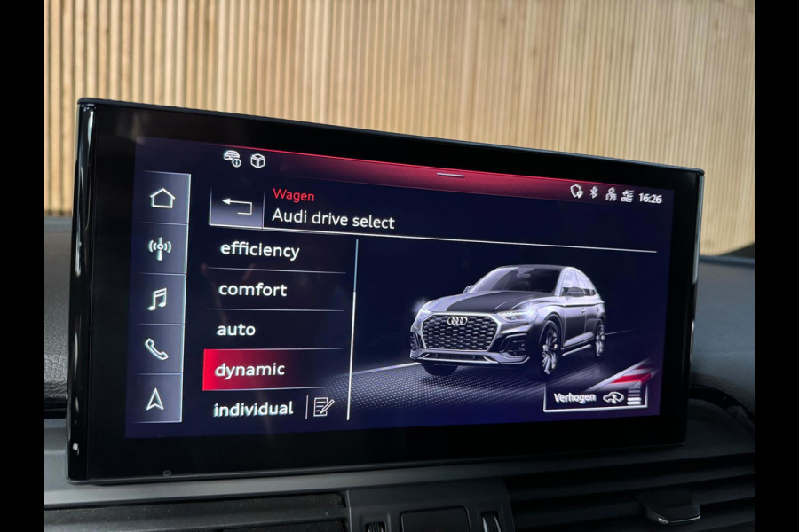 Audi Q5 Sportback 55 TFSI e S-Line PANO|LUCHTVERING|TREKHAAK|AMBIENT|MATRIX|CRUISE|KEYLESS|OPTIK ZWART|22 INCH LMV