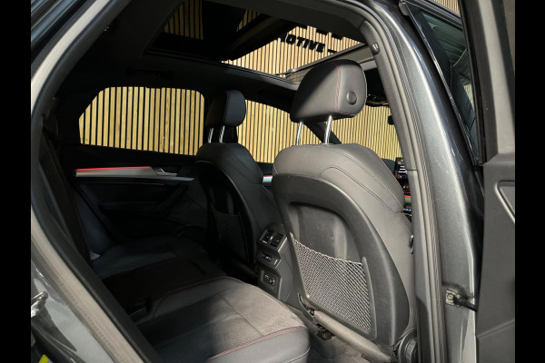 Audi Q5 Sportback 55 TFSI e S-Line PANO|LUCHTVERING|TREKHAAK|AMBIENT|MATRIX|CRUISE|KEYLESS|OPTIK ZWART|22 INCH LMV