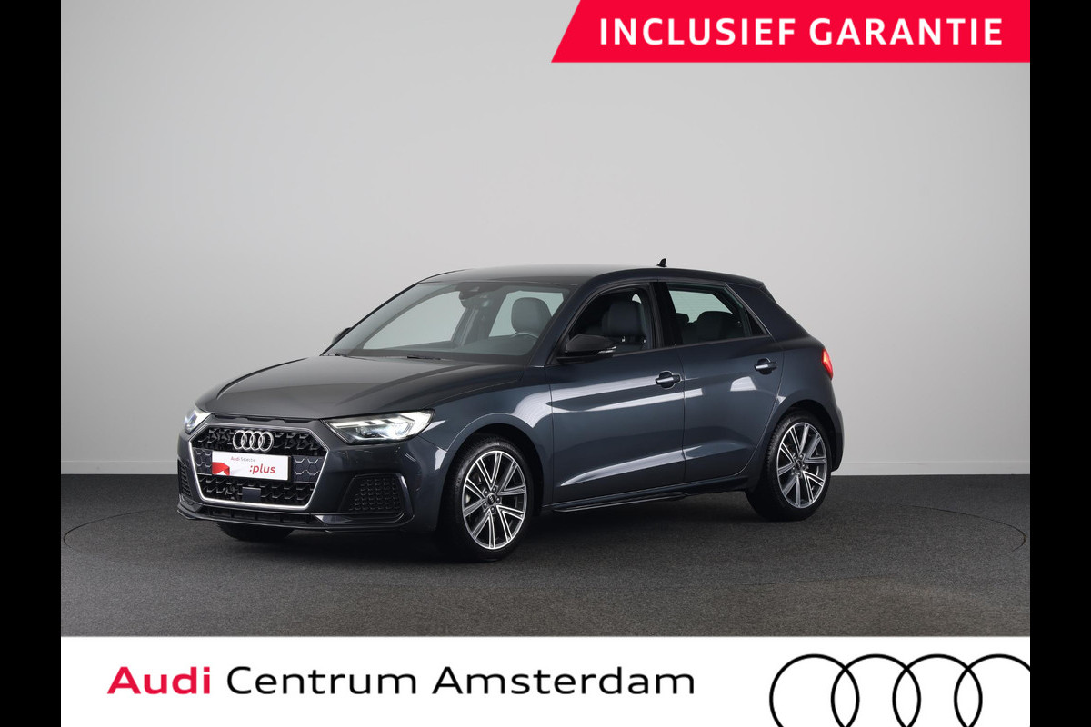 Audi A1 Sportback 30 TFSI S edition 110pk | Led koplampen | Sportstoelen | Navigatie via App | 17 inch Lichtmetalen velgen | Verwarmbare voorstoelen | Verlengde garantie