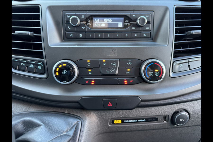 Ford Transit Custom 320 2.0 TDCI L2H1 Trend Trekhaak LED Airco Cruise Imperiaal Ladder Stoelverwarming Parkeersensoren Voor en Achter