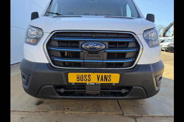 Ford E-Transit 350 68kWh 184PK 317km WLTP 97.5% (SOH) BEV Snelladen L2H3 360° Camera Climate Control Cruise Control Navigatie Carplay Parkeersensoren voor achter