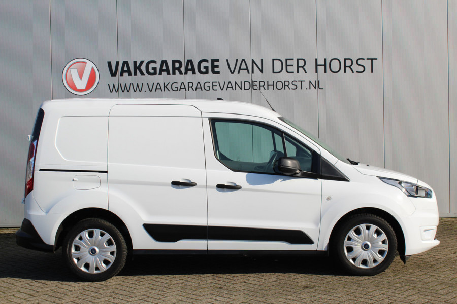Ford Transit Connect 1.0 100 pk Ecoboost L1 Trend Parkeer Sensoren, Cruise Control, Airco, Zijschuifdeur rechts